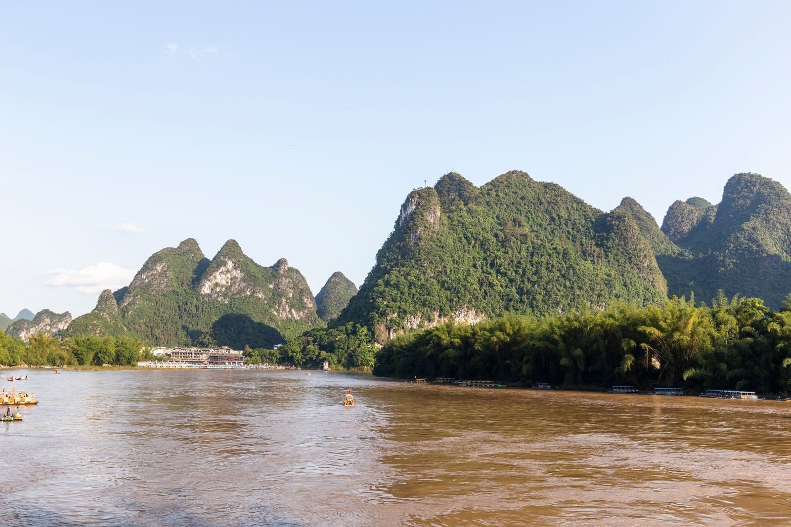 Li River and karst peaks, Guilin, China