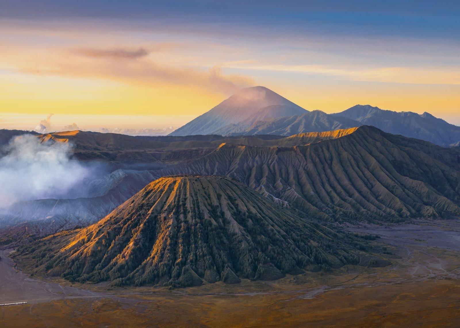 Mount Bromo at sunrise, Indonesia
