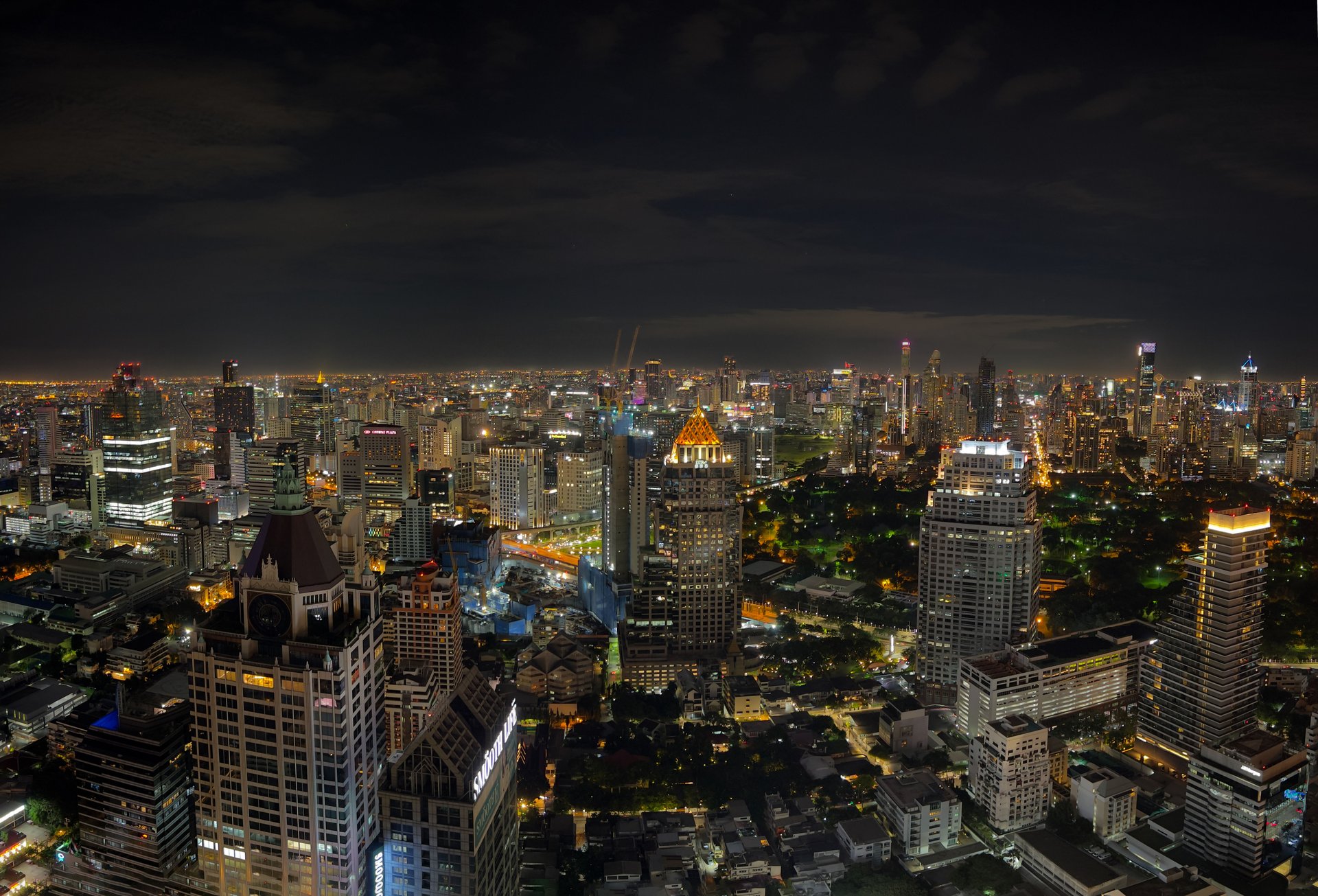 Bangkok city skyline, Thailand